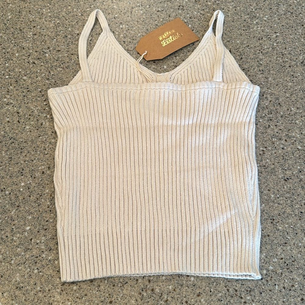 LISTICLE Ribbed Sweater Tank Top *NEW* - Picture 5 of 11